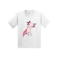 thumbnail image 1 of Inktastic Axolotl Says Hello Cute Salamander Youth T-Shirt, 1 of 5