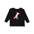 thumbnail image 1 of Inktastic Axolotl Says Hello Cute Salamander Boys or Girls Long Sleeve Toddler T-Shirt, 1 of 5