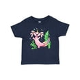 thumbnail image 1 of Inktastic Axolotl Unicorn with Rainbow Tail, Bubbles and Seaweed. Boys or Girls Baby T-Shirt, 1 of 5