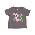 thumbnail image 1 of Inktastic Axolotl Unicorn with Rainbow Tail, Bubbles and Seaweed. Boys or Girls Toddler T-Shirt, 1 of 5