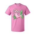 thumbnail image 1 of Inktastic Axolotl Unicorn with Rainbow Tail, Bubbles and Seaweed. T-Shirt, 1 of 5