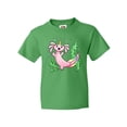thumbnail image 1 of Inktastic Axolotl Unicorn with Rainbow Tail, Bubbles and Seaweed. Youth T-Shirt, 1 of 5