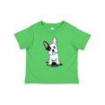 thumbnail image 1 of Inktastic B/W Frenchie (Darks) Boys or Girls Toddler T-Shirt, 1 of 5