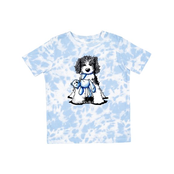 Inktastic B/w Parti Doodle Dog Boys or Girls Toddler T-Shirt