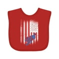 thumbnail image 1 of Inktastic BMX Motocross Biking Boys Baby Bib, 1 of 4
