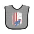 thumbnail image 1 of Inktastic BMX Motocross Biking Boys Baby Bib, 1 of 4