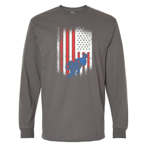 Inktastic Bmx Motocross Biking Long Sleeve T-Shirt