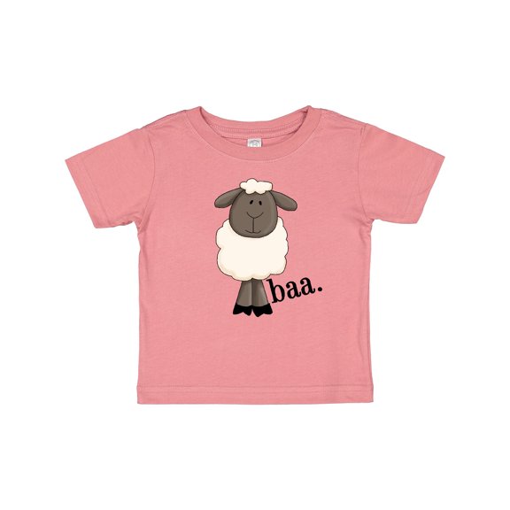Inktastic Baa. Cute Sheep Design Boys or Girls Baby T-Shirt
