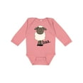 thumbnail image 1 of Inktastic Baa. Cute Sheep Design Boys or Girls Long Sleeve Baby Bodysuit, 1 of 5