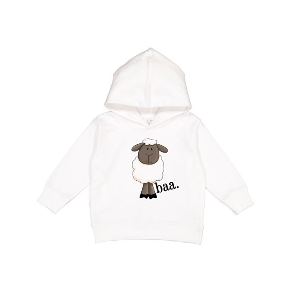 Inktastic Baa. Cute Sheep Design Toddler Hoodie