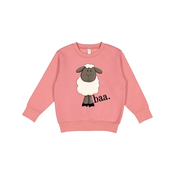 Inktastic Baa. Cute Sheep Design Toddler Sweatshirt