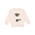 thumbnail image 1 of Inktastic Baa. Cute Sheep Design Toddler Sweatshirt, 1 of 4