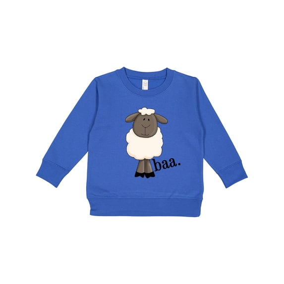 Inktastic Baa. Cute Sheep Design Toddler Sweatshirt
