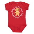 thumbnail image 1 of Inktastic Baby 1st Christmas Gingerbread Man Boys or Girls Baby Bodysuit, 1 of 5