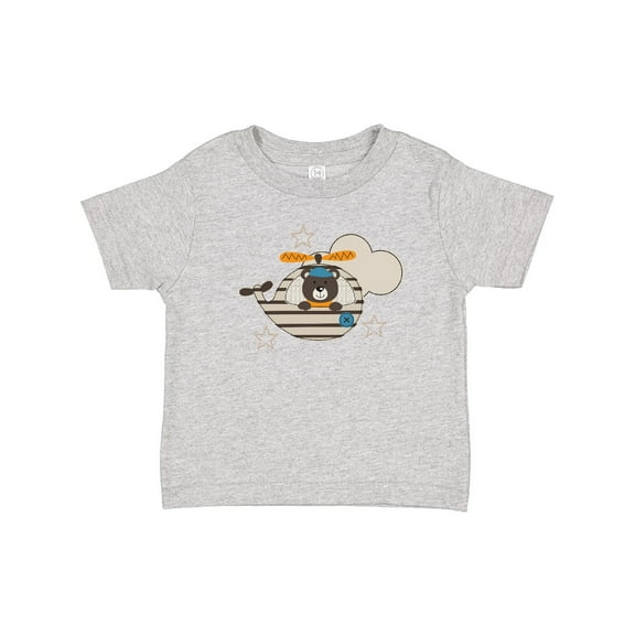 Inktastic Baby Bear Helicopter Boy Boys Baby T-Shirt