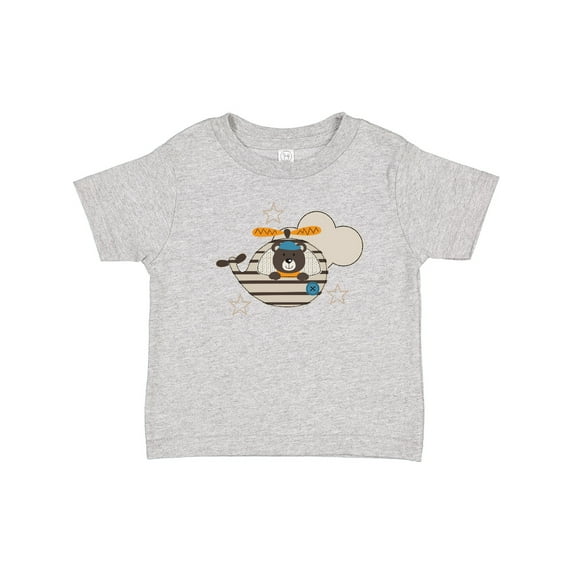 Inktastic Baby Bear Helicopter Boy Boys Baby T-Shirt