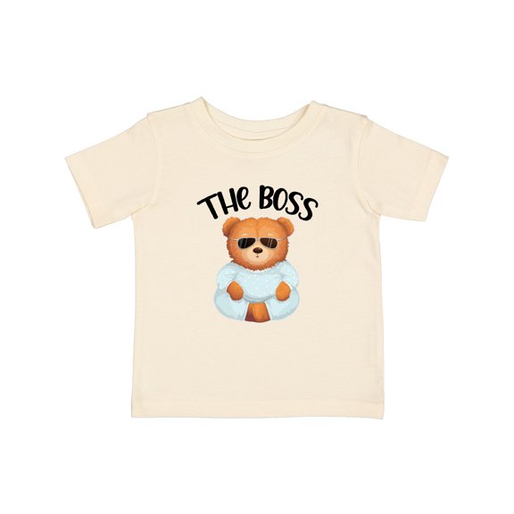 Inktastic Baby Boy Funny the Boss Boys Baby T-Shirt