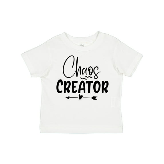 Inktastic Baby Chaos Creator Design with Heart Arrow Boys or Girls Toddler T-Shirt