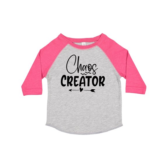 Inktastic Baby Chaos Creator Design with Heart Arrow Boys or Girls Toddler T-Shirt