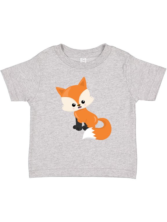 Baby Fox, Orange Fox, Cute Fox, Little Fox Boys or Girls Baby T-Shirt