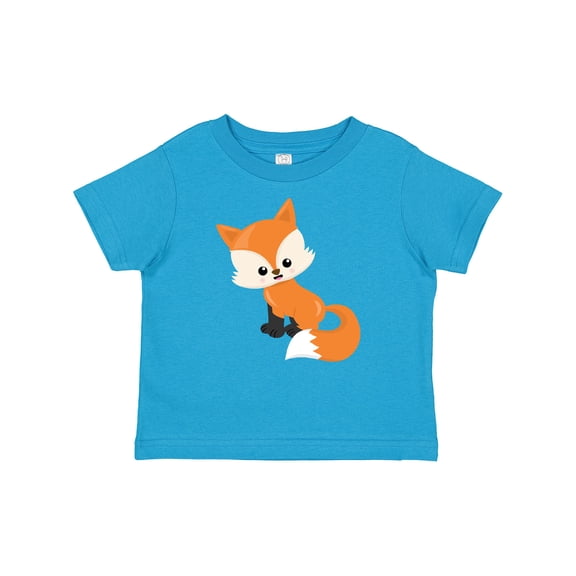 Inktastic Baby Fox, Orange Fox, Cute Fox, Little Fox Boys or Girls Baby T-Shirt