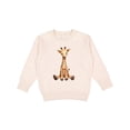 thumbnail image 1 of Inktastic Baby Giraffe Toddler Sweatshirt, 1 of 4