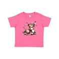 thumbnail image 1 of Inktastic Baby Girl Deer Cottagecore Girls Baby T-Shirt, 1 of 5