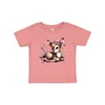thumbnail image 1 of Inktastic Baby Girl Deer Cottagecore Girls Baby T-Shirt, 1 of 5