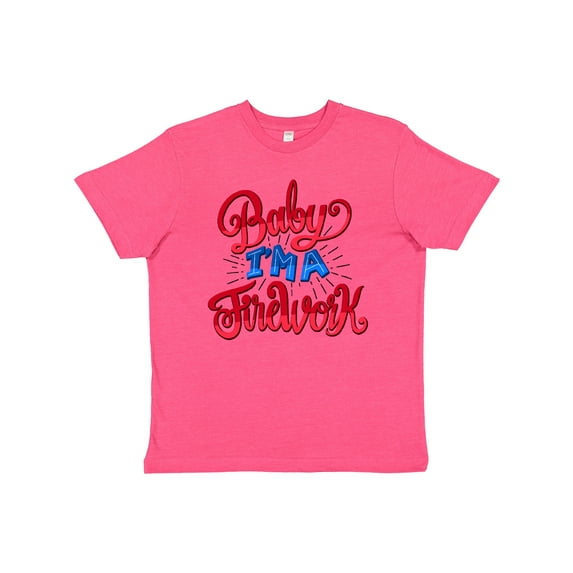 Inktastic Baby I'm a Firework Hand Lettered Youth T-Shirt