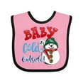thumbnail image 1 of Inktastic Baby It's Cold Outside Boys or Girls Baby Bib, 1 of 4