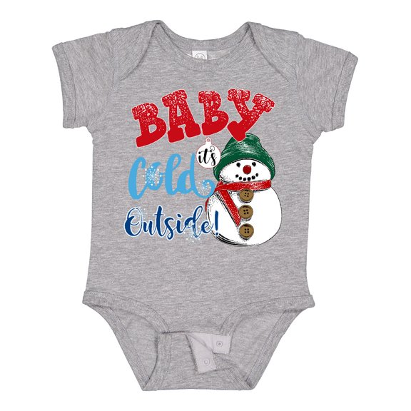 Inktastic Baby It's Cold Outside Boys or Girls Baby Bodysuit