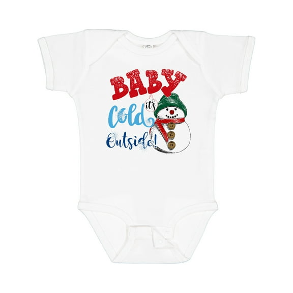 Inktastic Baby It's Cold Outside Boys or Girls Baby Bodysuit