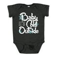 thumbnail image 1 of Inktastic Baby It's Cold Outside Boys or Girls Baby Bodysuit, 1 of 5