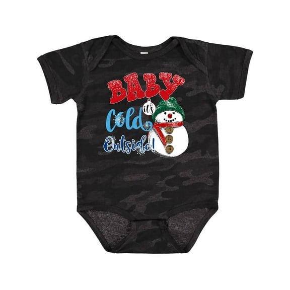 Inktastic Baby It's Cold Outside Boys or Girls Baby Bodysuit