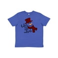 thumbnail image 1 of Inktastic Baby It's Cold Outside Cute Snowman in Plaid Print Youth T-Shirt, 1 of 5