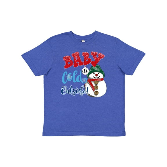 Inktastic Baby It's Cold Outside Youth T-Shirt