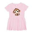 thumbnail image 1 of Inktastic Baby Monkey Girls Baby Dress, 1 of 5