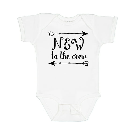 Inktastic Baby New to the Crew Arrows Boys or Girls Baby Bodysuit