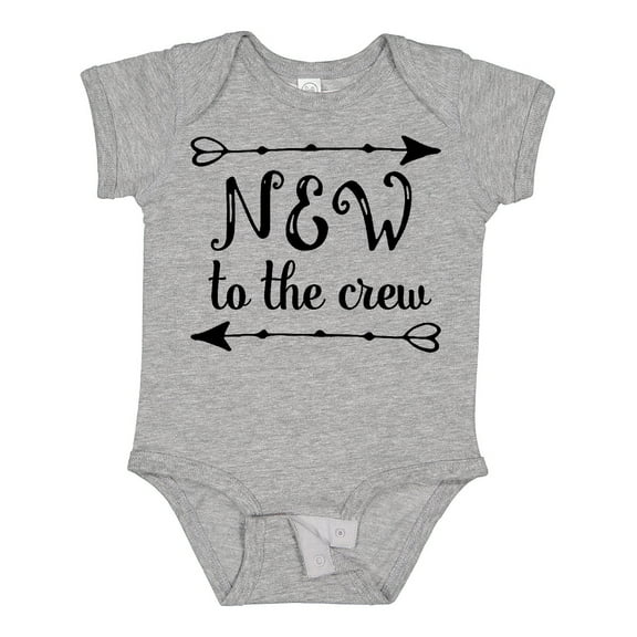 Inktastic Baby New to the Crew Arrows Boys or Girls Baby Bodysuit