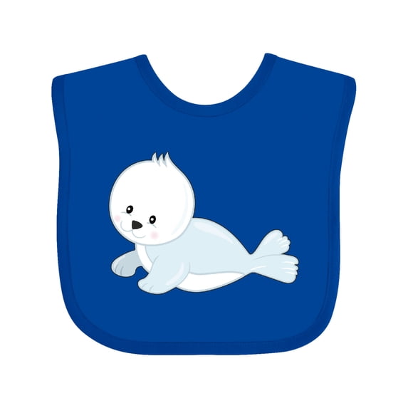Inktastic Baby Seal Boys or Girls Baby Bib