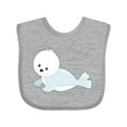 thumbnail image 1 of Inktastic Baby Seal Boys or Girls Baby Bib, 1 of 4