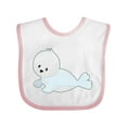 thumbnail image 1 of Inktastic Baby Seal Boys or Girls Baby Bib, 1 of 4