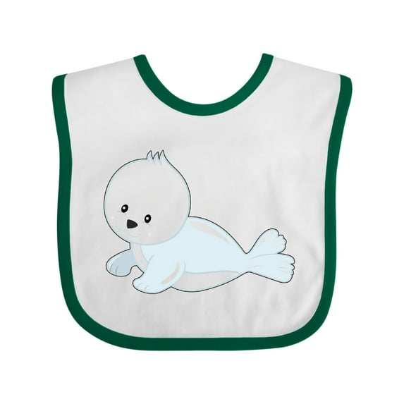 Inktastic Baby Seal Boys or Girls Baby Bib