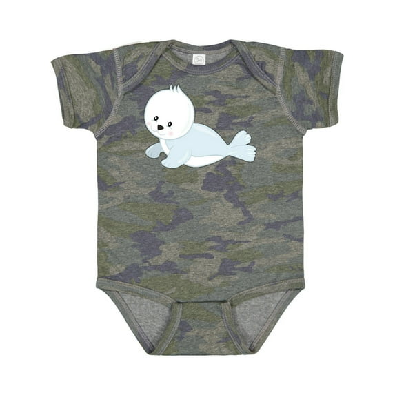 Inktastic Baby Seal Boys or Girls Baby Bodysuit