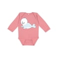 thumbnail image 1 of Inktastic Baby Seal Boys or Girls Long Sleeve Baby Bodysuit, 1 of 5