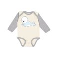 thumbnail image 1 of Inktastic Baby Seal Boys or Girls Long Sleeve Baby Bodysuit, 1 of 5