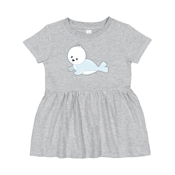 Inktastic Baby Seal Girls Baby Dress