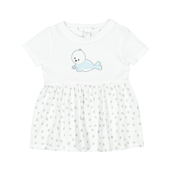 Inktastic Baby Seal Girls Baby Dress