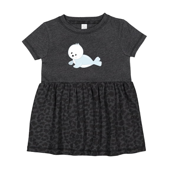 Inktastic Baby Seal Girls Baby Dress