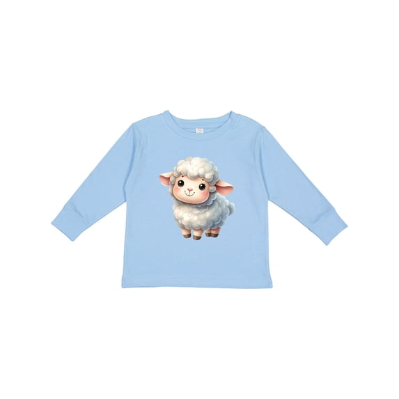Inktastic Baby Sheep Boys or Girls Long Sleeve Toddler T-Shirt